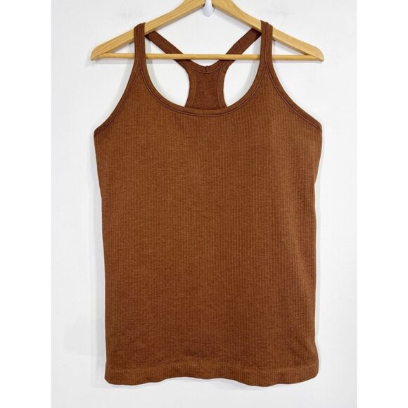 Lululemon Ebb to Street Tank Top Roasted Brown - Picture 2 of 10
